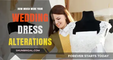 The Cost of Wedding Dress Alterations: How Much?