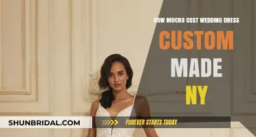 Custom Wedding Dresses in NY: How Much Do They Cost?
