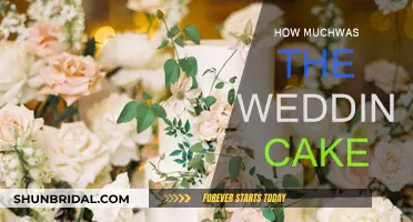 The Cost of Wedding Cakes: Expensive Tiers