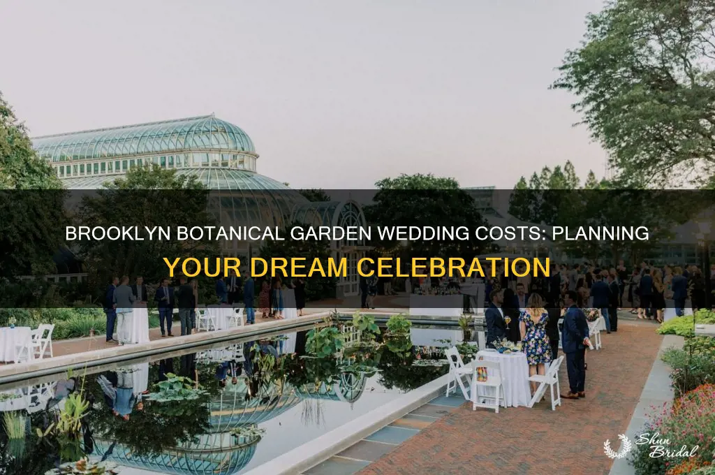 how muck to book brooklyn botanical garden for a wedding