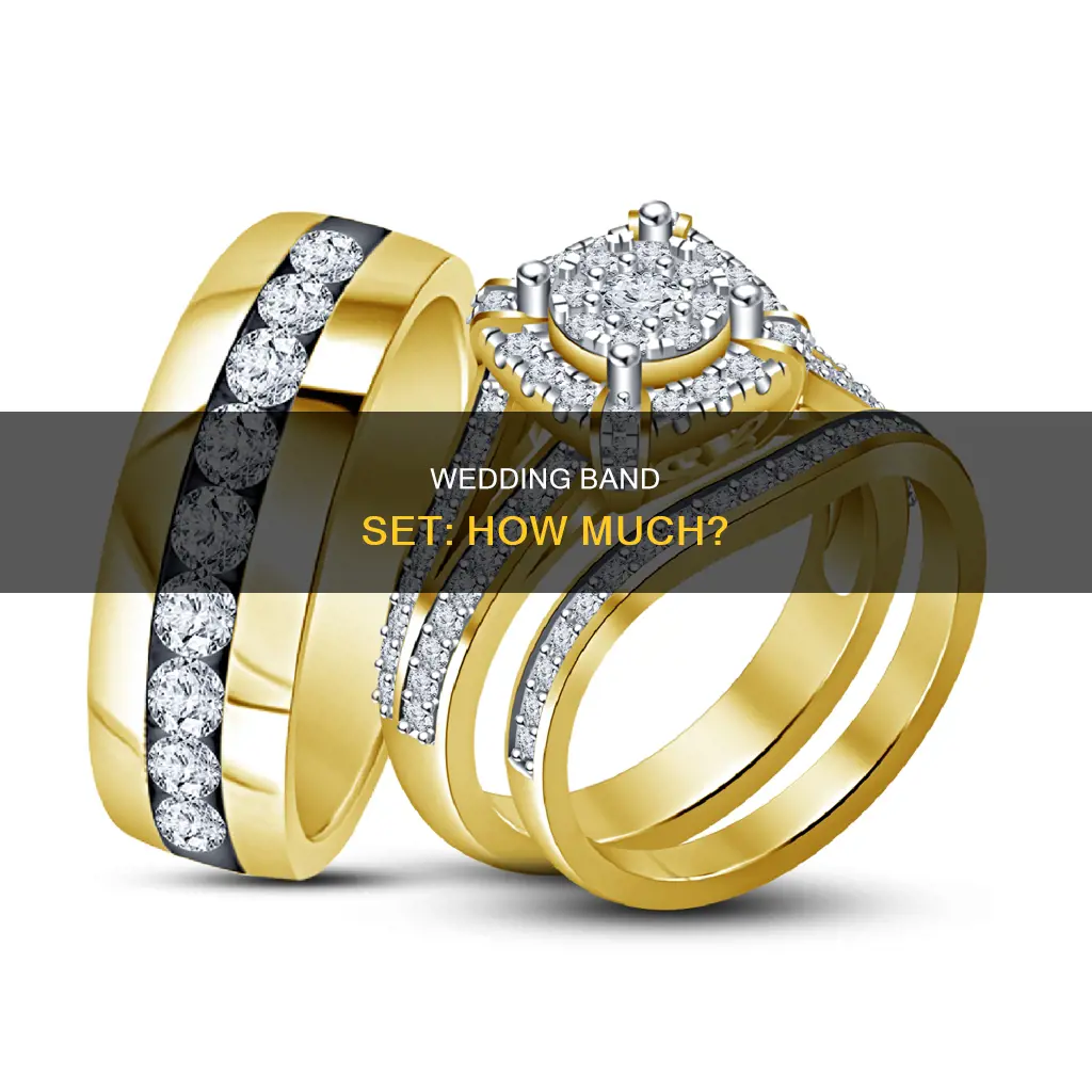 how muh is the wedding band set cost