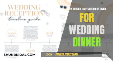 Planning Your Wedding Dinner: How Long is Enough?