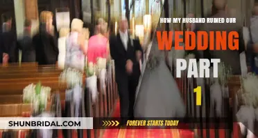 My Husband's Mistakes: How He Ruined Our Wedding Day