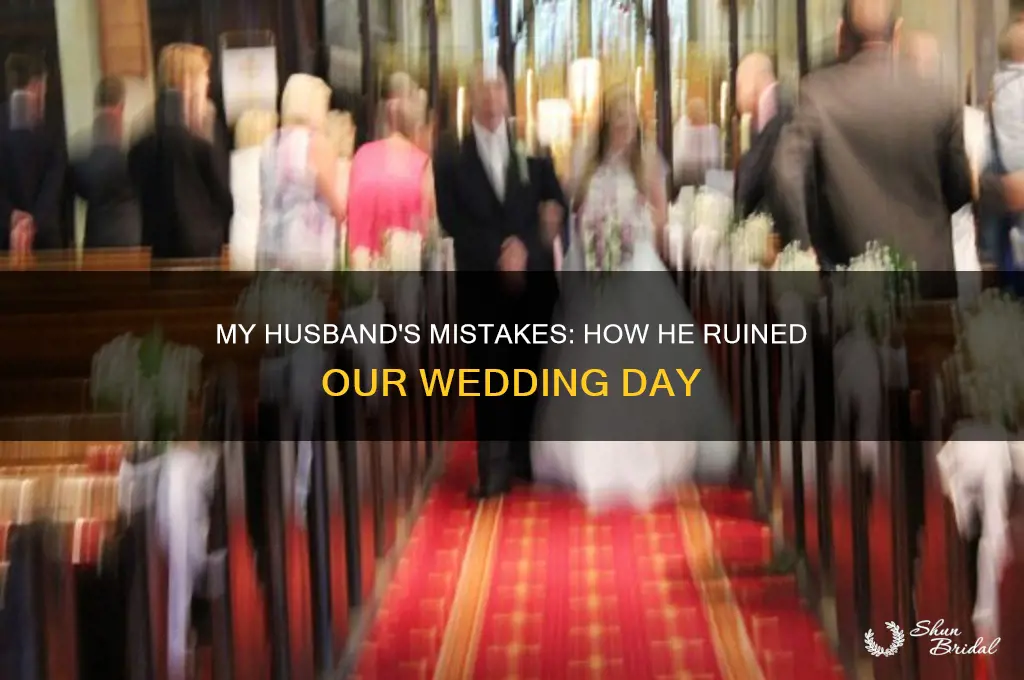 how my husband ruined our wedding part 1