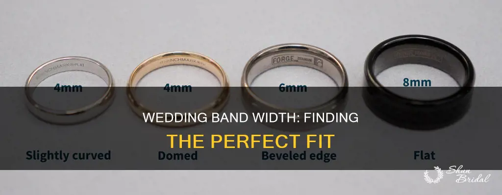 how narrow should your wedding band be