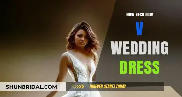 Necklines for Your Wedding Gown: Low V Style