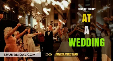 Stay Composed: Tips to Avoid Tears at Weddings