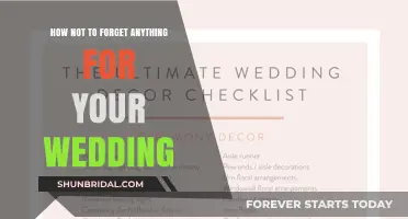Master Your Wedding Checklist: Foolproof Tips to Remember Everything