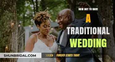 Ditch the Norm: Creative Ways to Avoid a Traditional Wedding