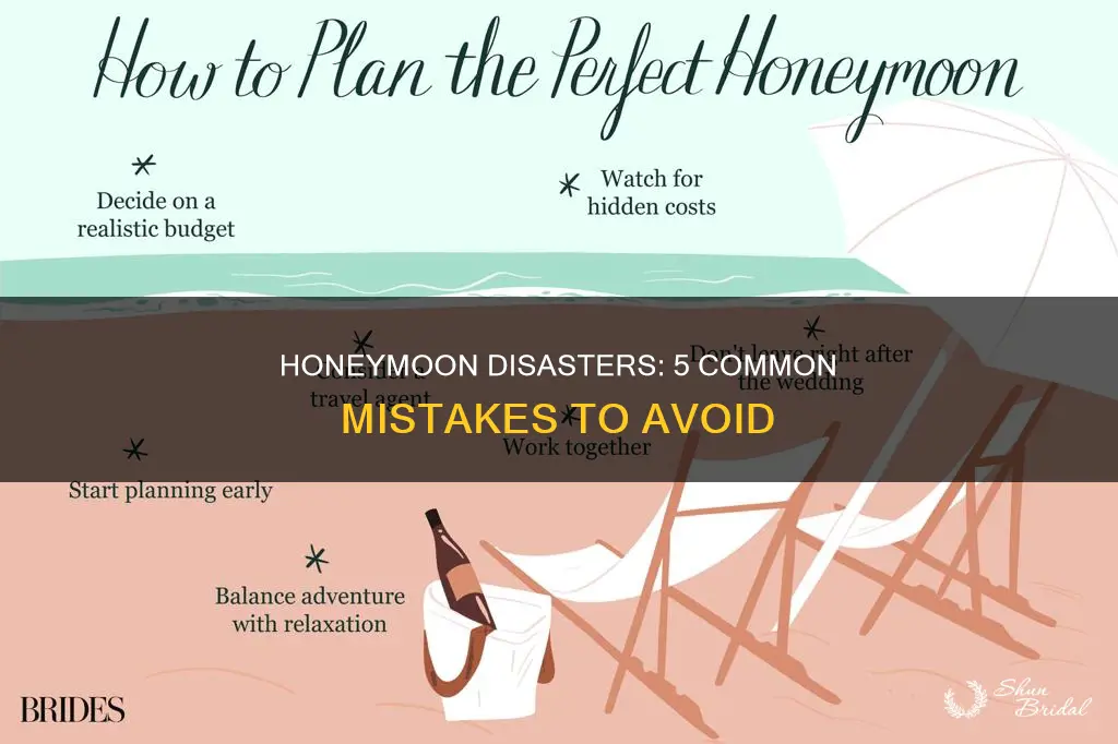 how not to plan a honeymoon