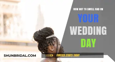 Stay Fresh on Your Wedding Day: Tips to Avoid Unwanted Odors