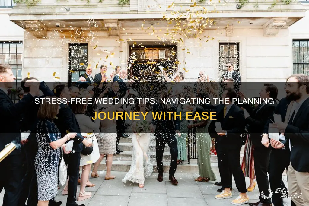 how not to stress over wedding plans