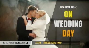 Stay Cool and Confident: Tips to Avoid Wedding Day Sweat