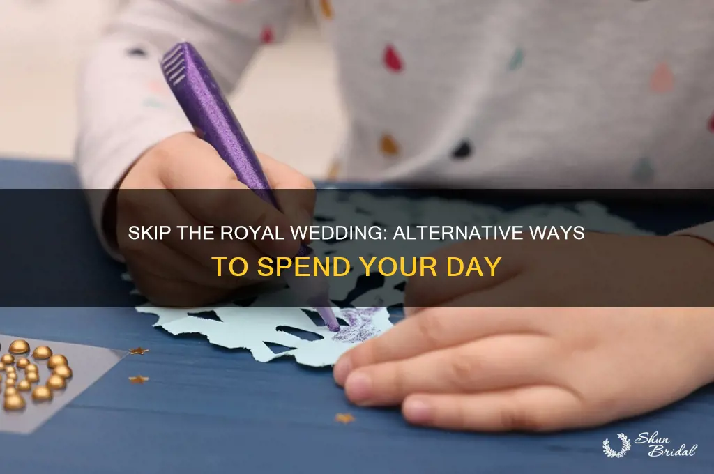 how not to watch royal wedding