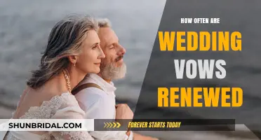 Reviving Love: The Frequency of Renewing Wedding Vows Explained