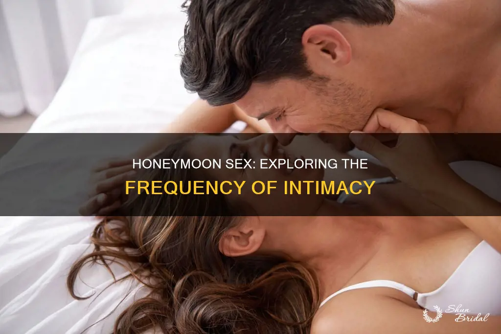 how often do couples have intercourse on their honeymoon