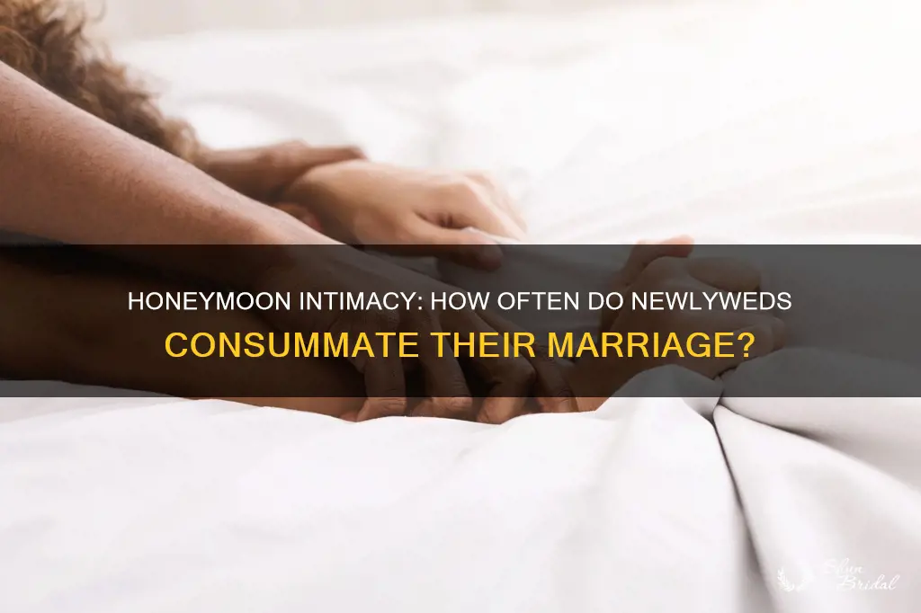 how often do couples have intercourse on their honeymoon