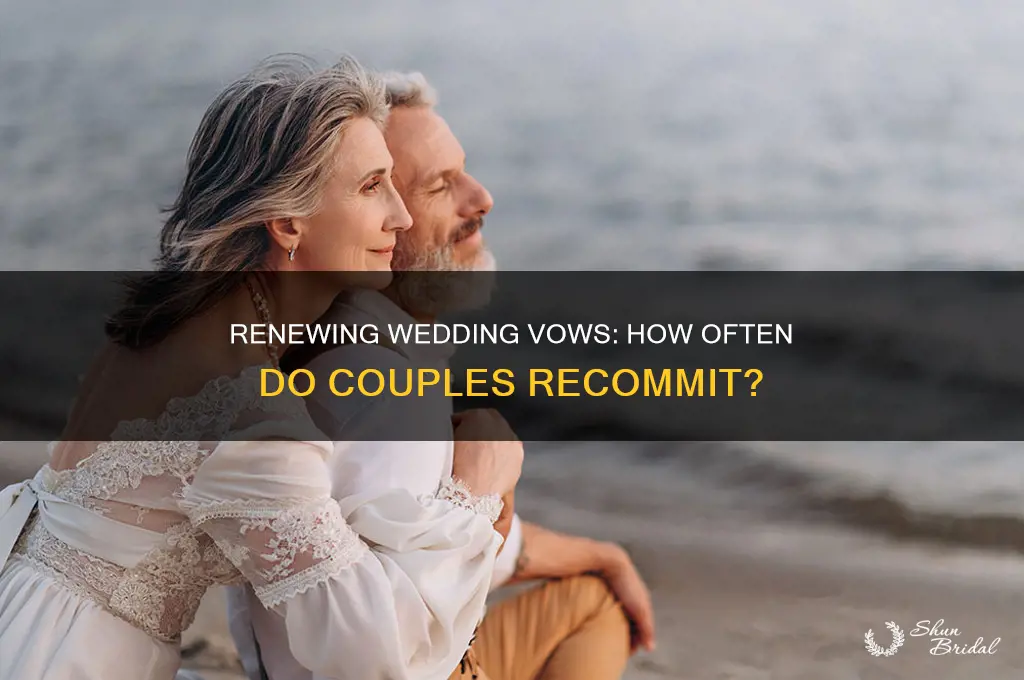 how often do people do rewedding vows