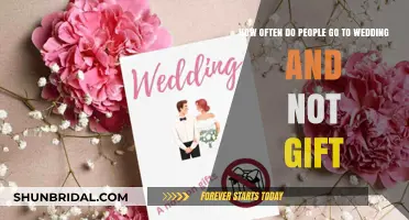 Wedding Attendance Without Gifts: How Common Is This Trend?