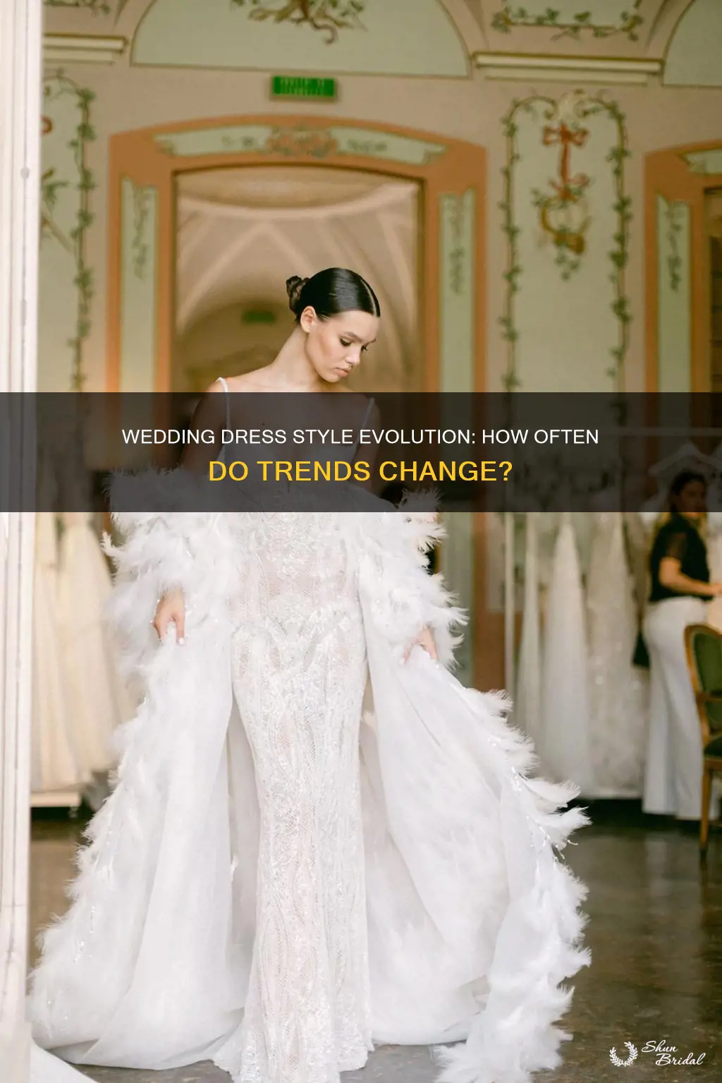 how often do wedding dress styles change