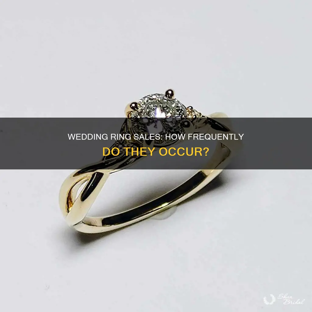 how often do wedding rings be sold