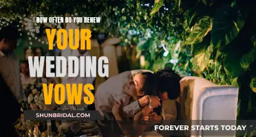 Renewing Wedding Vows: How Often is Too Often?
