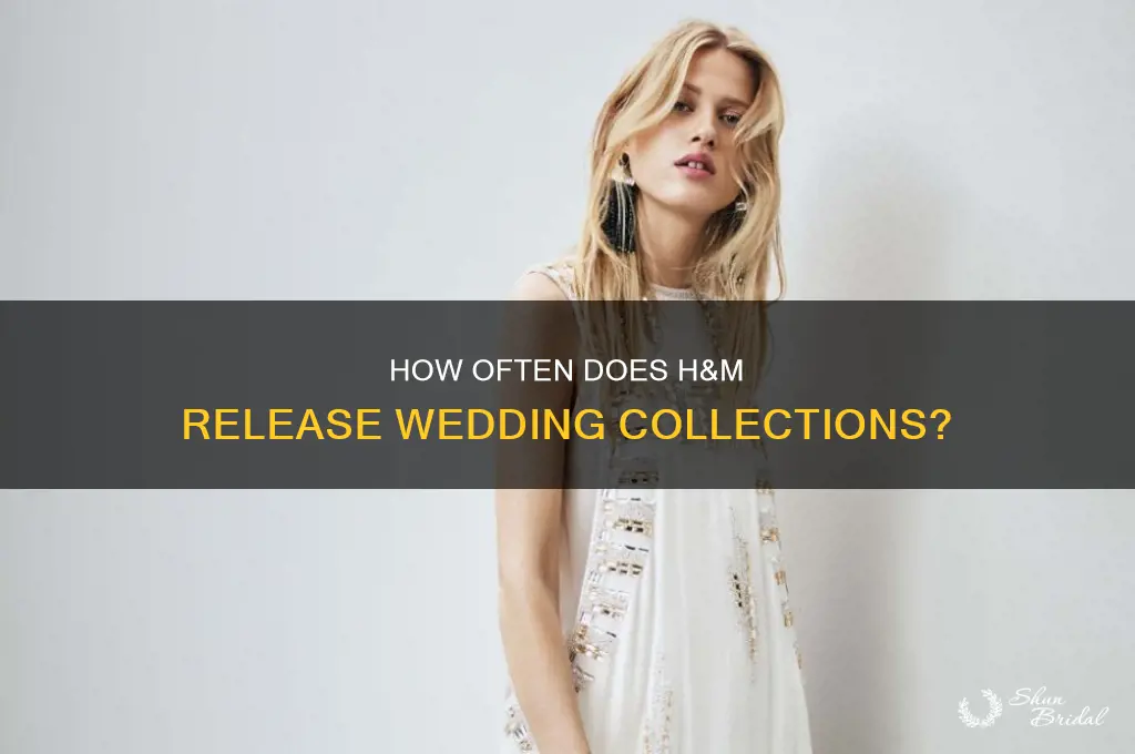 how often does hm come out with wedding collection