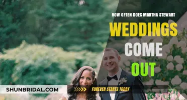 Martha Stewart Weddings Publication Frequency: A Guide for Brides-to-Be