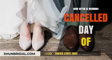 Last-Minute Wedding Cancellations: How Common Are Day-Of Cold Feet?
