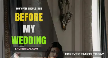 Perfect Wedding Glow: How Often Should You Tan Before Your Big Day?