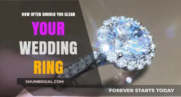Keep Your Wedding Ring Sparkling Clean