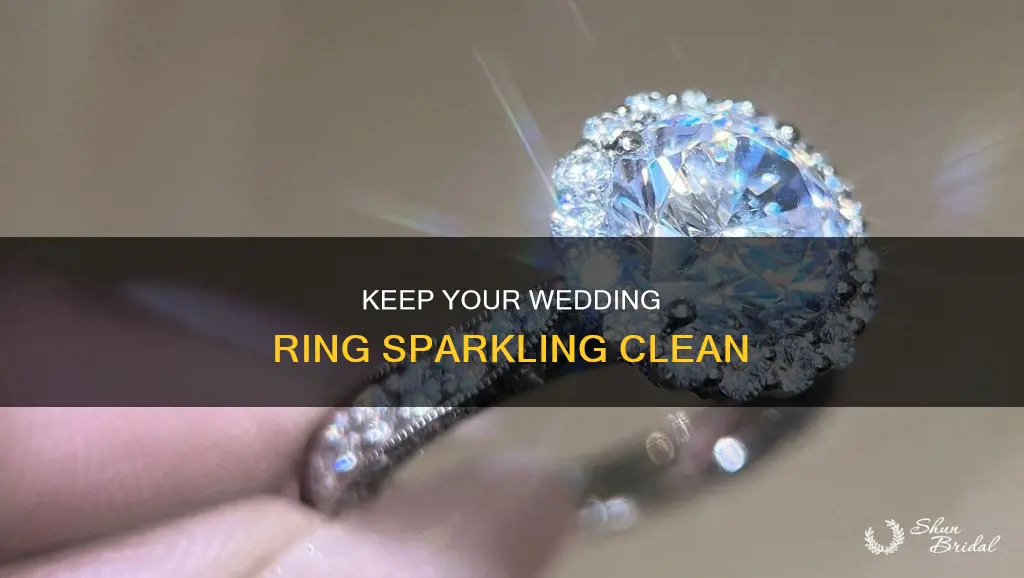 how often should you clean your wedding ring