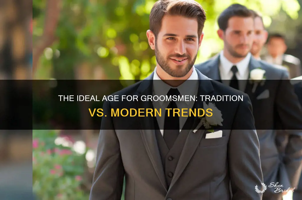 how old are groomsmen