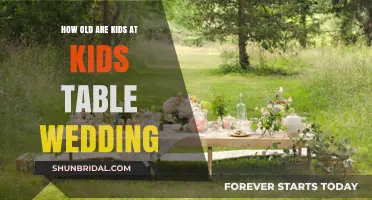 Kids Table Etiquette: Ideal Ages for Wedding Seating Arrangements