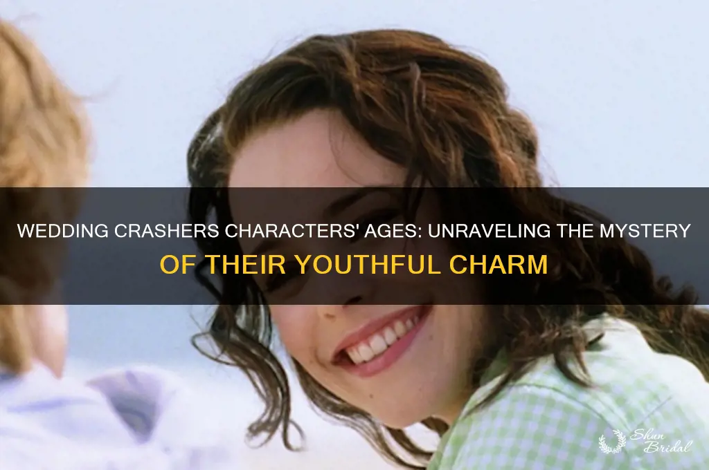 how old are they supposed to be in wedding crashers
