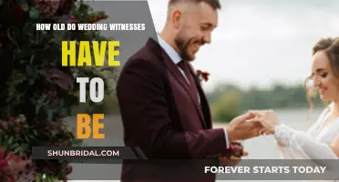 Legal Age Requirements for Wedding Witnesses: What You Need to Know
