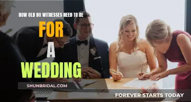 Witnessing a Wedding: Age Requirements and Legalities