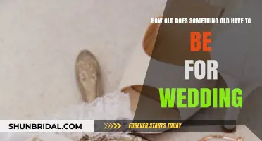 How Old is 'Something Old' for Your Wedding Tradition?