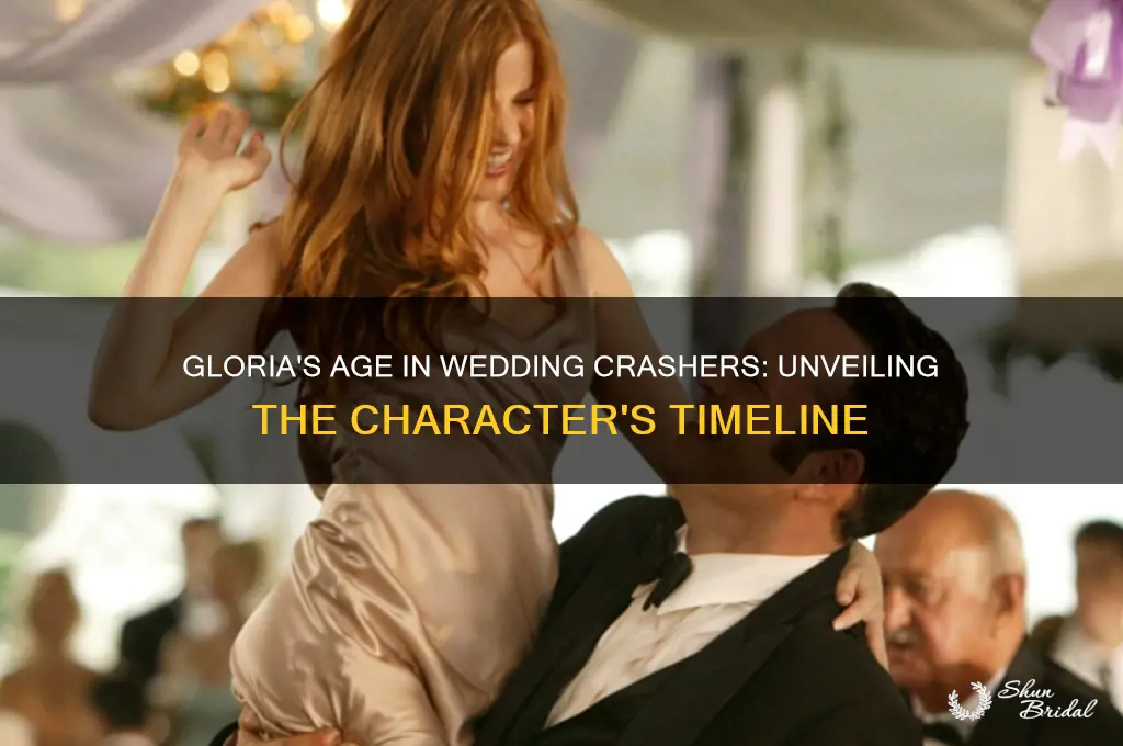 how old is gloria in wedding crashers