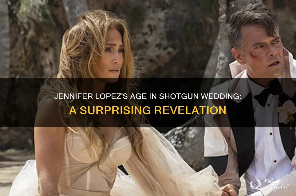 how old is jennifer lopez in shotgun wedding