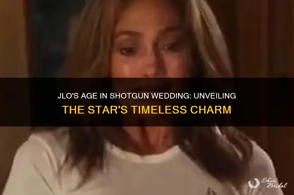how old is jlo in shotgun wedding