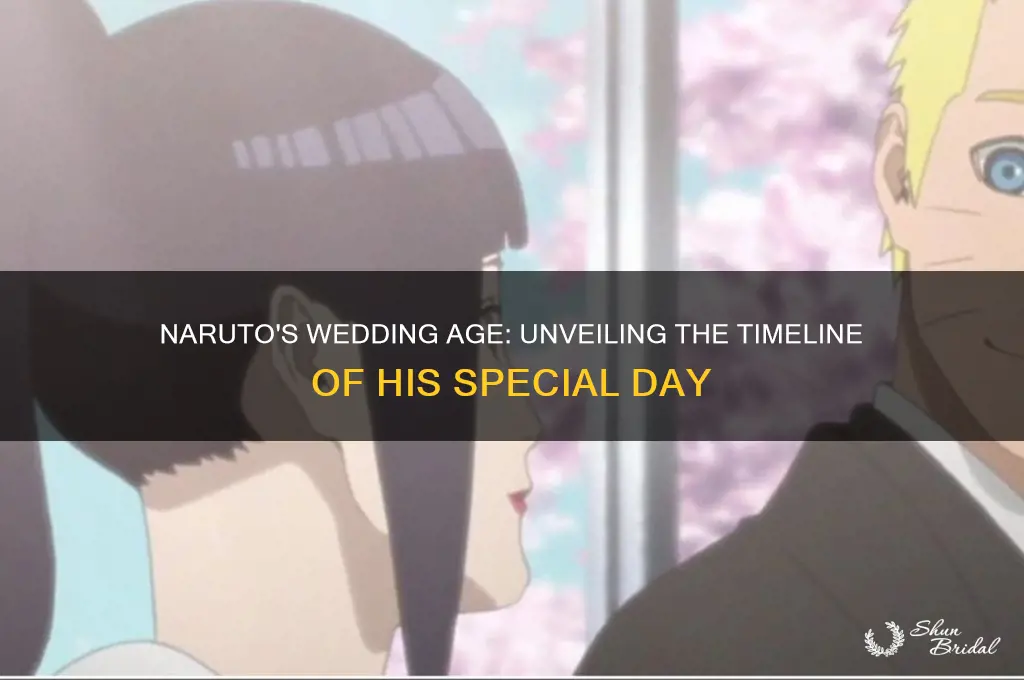 how old is naruto at his wedding