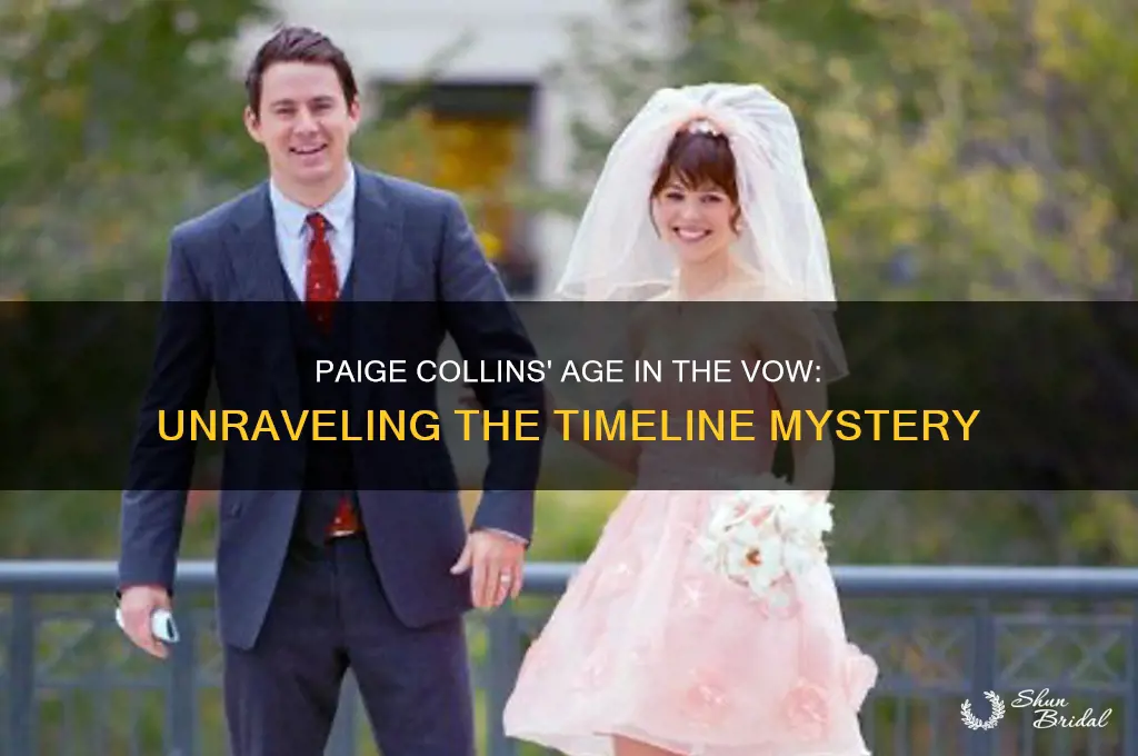 how old is paige collins in the vow