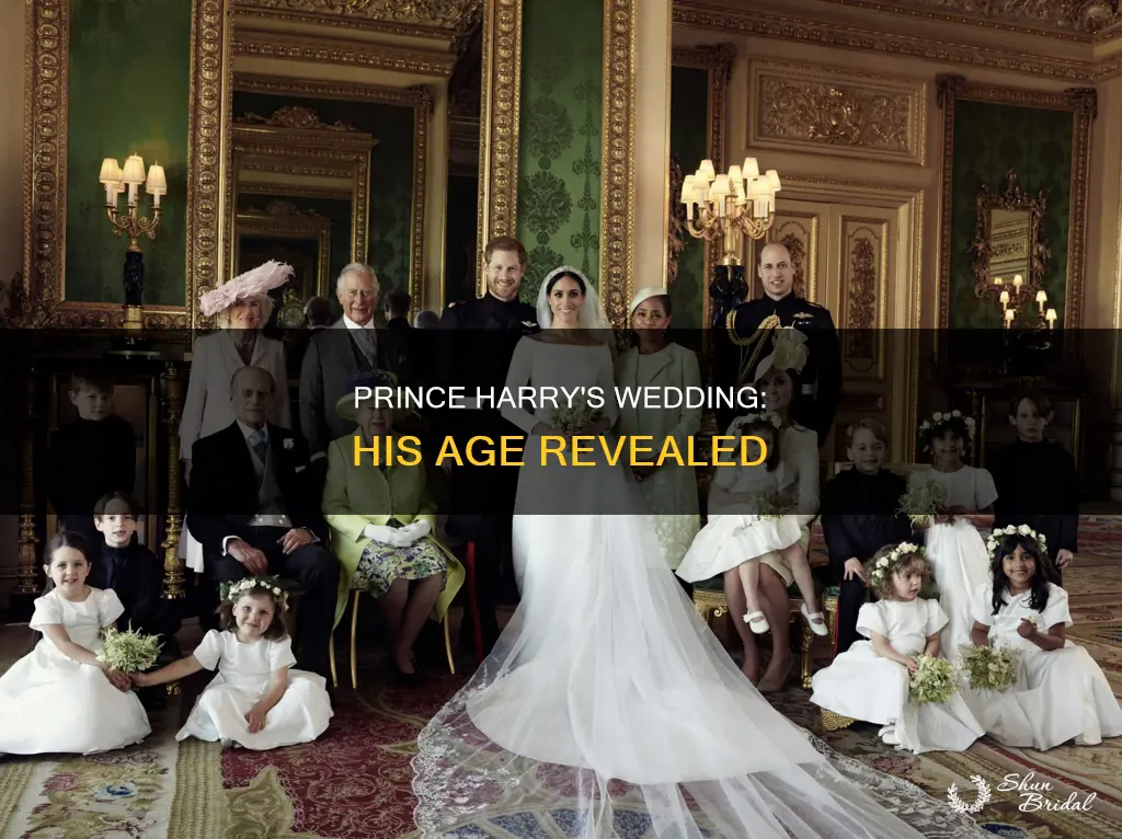 how old is prince harry at his wedding