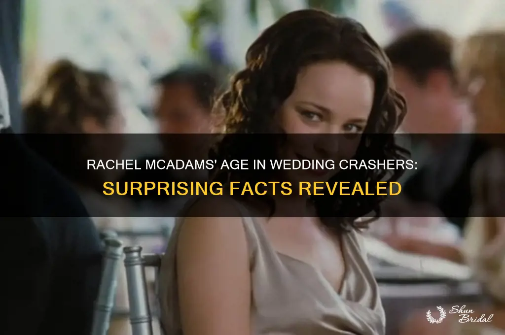 how old is rachel mcadams in wedding crashers