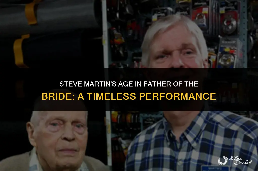 how old is steve martin in father of the bride
