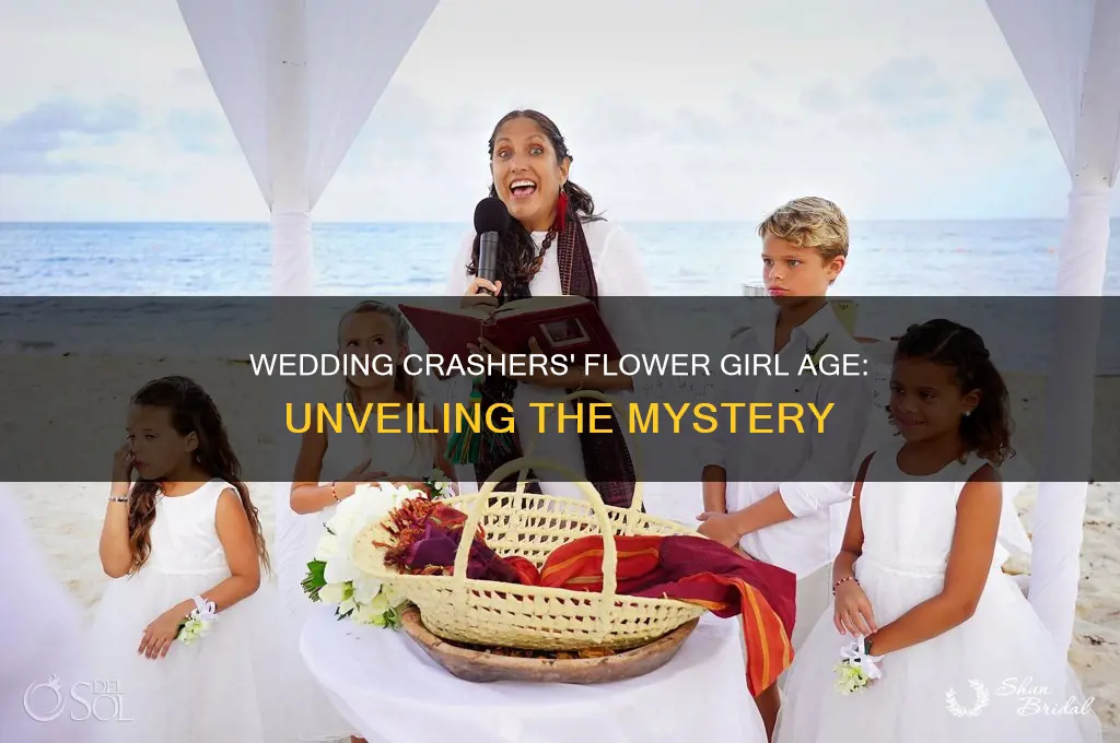 how old is the flower girl from wedding crashers