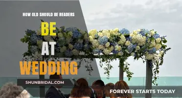 Choosing the Perfect Age for Wedding Readers: A Thoughtful Guide