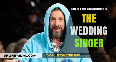 Adam Sandler's Age in The Wedding Singer