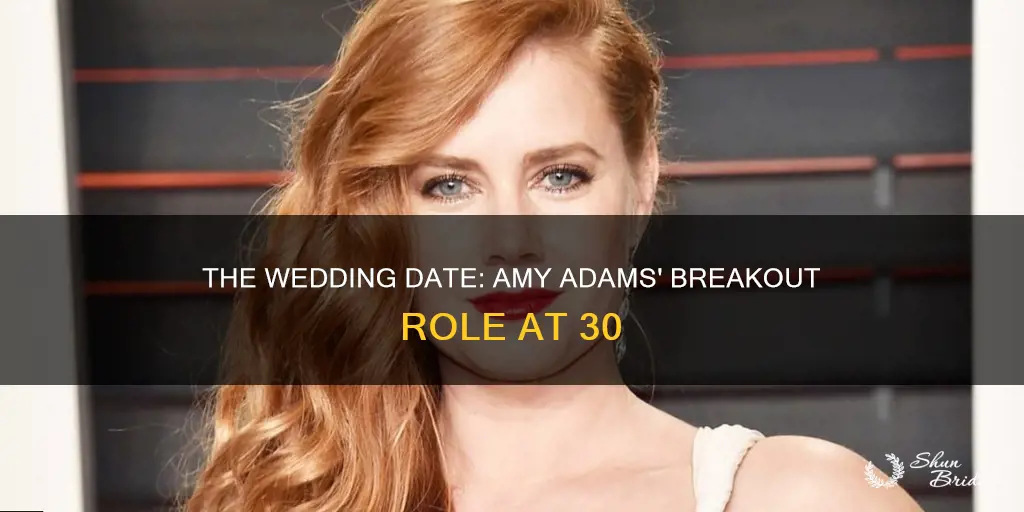 how old was amy adams in the wedding date